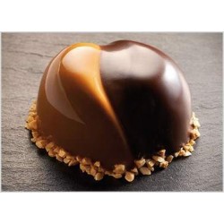 Moule Flexipan, Gouttes entrelacées, 15 empreintes 105 ml