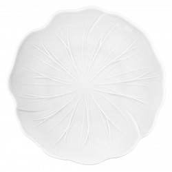 Assiette porcelaine Nervy plate Ø 23 cm (x 6)