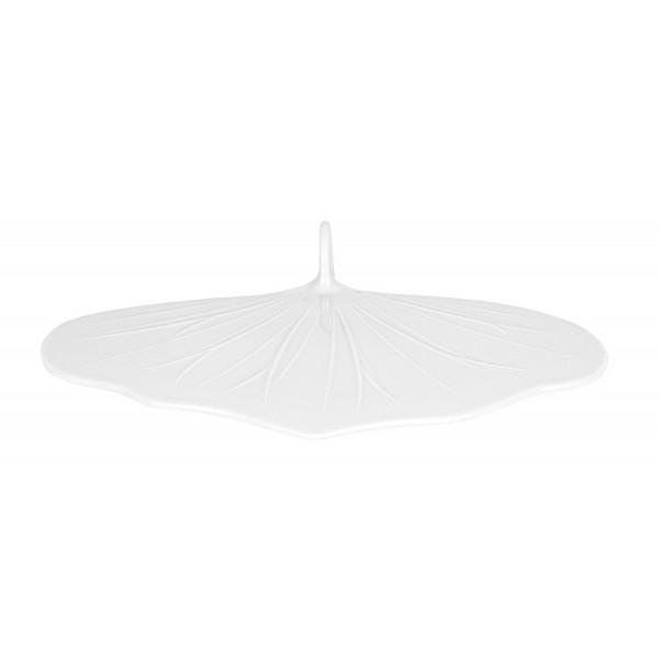 Assiette porcelaine Nervy Leaf 22 x 19 cm (x 4) Assiette porcelaine Nervy Leaf 22 x 19 cm (x 4)