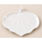 Assiette porcelaine Nervy Leaf 22 x 19 cm (x 4)