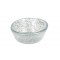 Saucière  6 cl en verre moucheté gris Ø 6.5 cm Ht 2.5 cm (x 24)