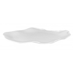 Assiette porcelaine Elysea plate 28 x 23 cm (x 2)