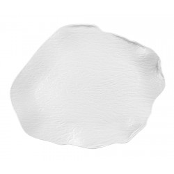 Assiette porcelaine Elysea plate 28 x 23 cm (x 2)