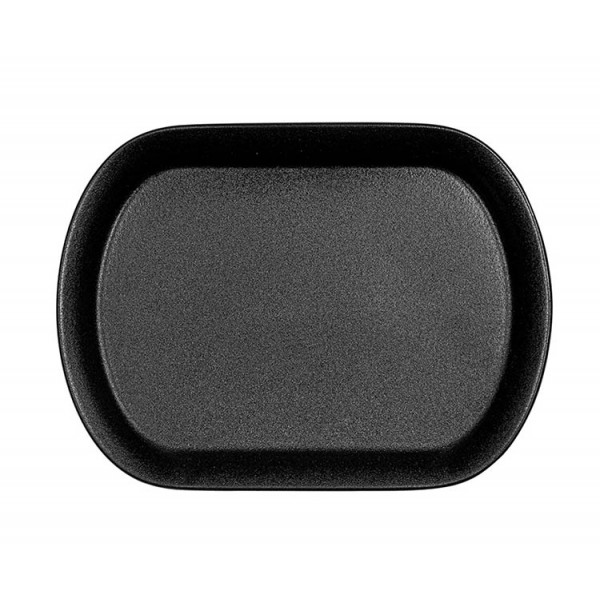 Assiette en New Bone China In Situ noire 27 x 20 cm (x 6)