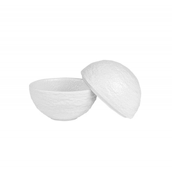 Bol en grès avec couvercle Sphère In Situ Ø  6.5 cm Ht 6.5 cm (x 6)