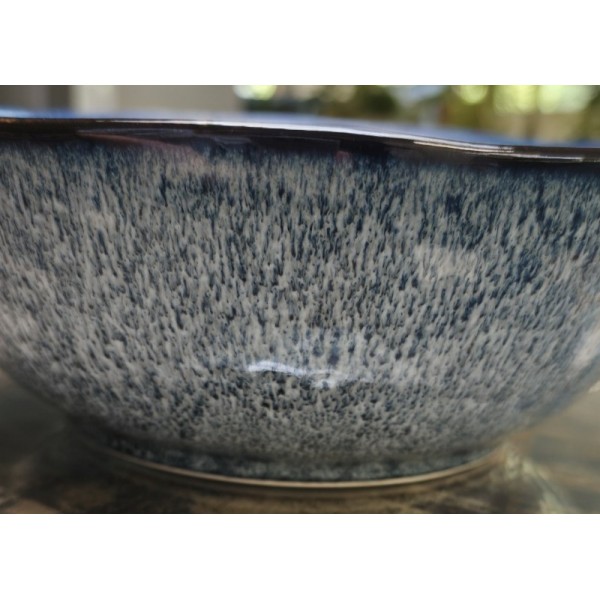 Bol en grès Azur, Poke Bowl In Situ 120 cl Ø 22 cm (x 4) Bol en grès Azur, Poke Bowl In Situ 120 cl Ø 22 cm (x 4)