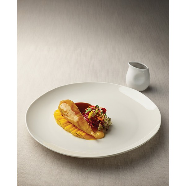 Saucière 11 cl en porcelaine blanche Bulbe In Situ (x 6)