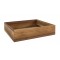 Bac présentoir buffet en acacia Baïa 32.5 x 26.6 Ht 4.5 cm (x 1)