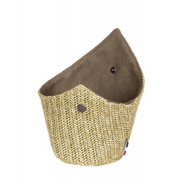 Corbeille à pain ou panière Boréal paille / taupe Ø 15 cm (x 3)