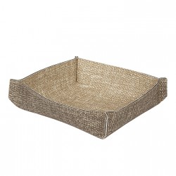 Corbeille à pain ou panière Barket 13 x 13 x Ht 3.5 cm (x 6 unités)