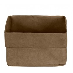 Corbeille à pains Nature, couleur marron 12 x 12 x 9 cm (x 1)