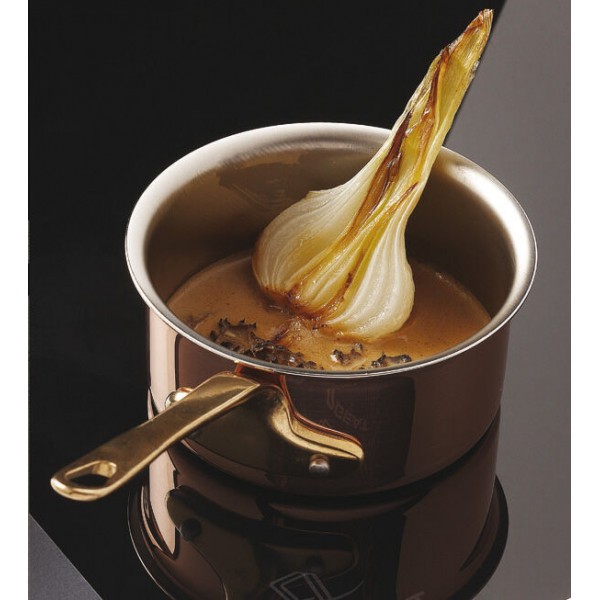 Mini casserole Elégance en cuivre / inox Ø 9 cm Ht 4.5 cm (x 1)