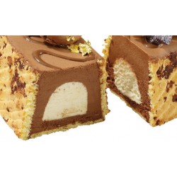 Moule à mini-bûche ou insert, 57 cm (20 bûches)