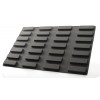 Moule Flexipan barre relief mosaïque 28 empreintes 10 x 3 x Ht 1.5 cm