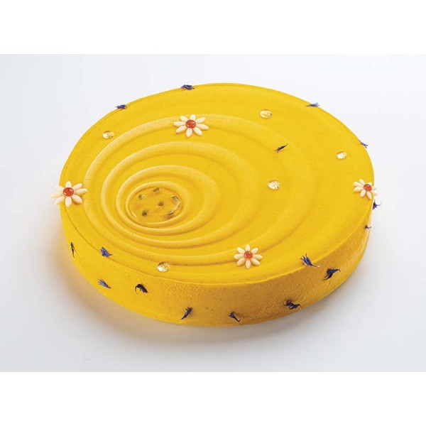 Disque relief décors tourbillon Ø 21.65 cm