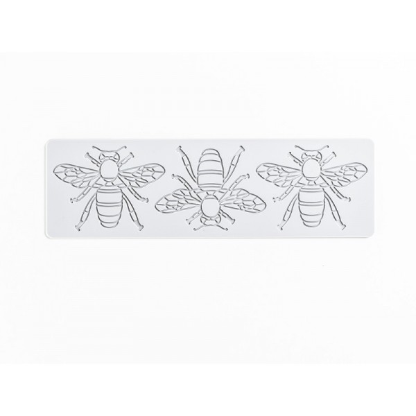 Moule en silicone 100%Chef tuile Abeille (3 empreintes)
