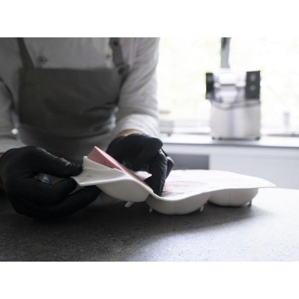 Moule en silicone 100%Chef forme lèvre (6 empreintes)