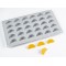 Moule en silicone 100%Chef quartier de mandarine (30 empreintes)