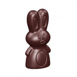 Moule à chocolat, mini lapin 8 empreintes recto + 8 verso 17 g
