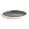 Assiette porcelaine Saveurs Ø 19 cm, émail réactif Ocean (x 3)
