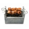 Barbecue en marbre Charcoal 100% Chef vendu sans brochettes