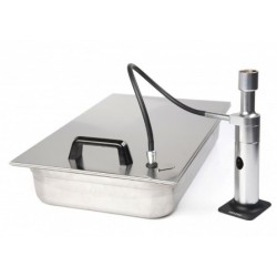 Couvercle à valve & poignée 100% Chef pour bac gastro GN 1/1