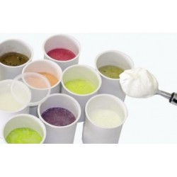 Kit 50 bols + 50 couvercles, couleurs assorties pour Frix'Air