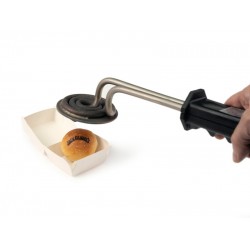 Marqueur électrique Burger Market 100%Chef 4 x 4 cm personnalisable à votre marque