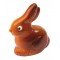 Moule à chocolat, lapin assis 2 empreintes 120 g
