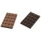 Moule à chocolat tablette  87 x 53 mm Ht 7 mm (4 empreintes 30 g)