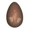 Moule à chocolat, Oeuf Piou Piou 15 cm, 2x1/2 coquilles