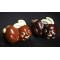 Moule à chocolat, 2 1/2 empreintes pour 1 lapin