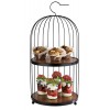 Présentoir à gateaux en forme de cage à oiseaux Birdcage Présentoir à gateaux en forme de cage à oiseaux Birdcage