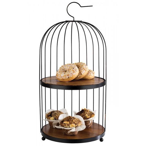 Présentoir à gateaux en forme de cage à oiseaux Birdcage Présentoir à gateaux en forme de cage à oiseaux Birdcage