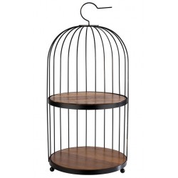 Présentoir à gateaux en forme de cage à oiseaux Birdcage
