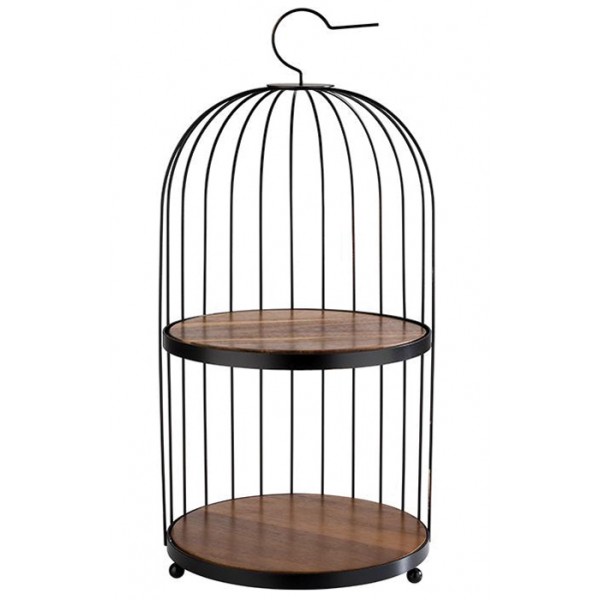 Présentoir à gateaux en forme de cage à oiseaux Birdcage Présentoir à gateaux en forme de cage à oiseaux Birdcage