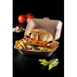 Boite à burger en PPE 15,8 x 14.7 x Ht 7.2 cm (x 680)