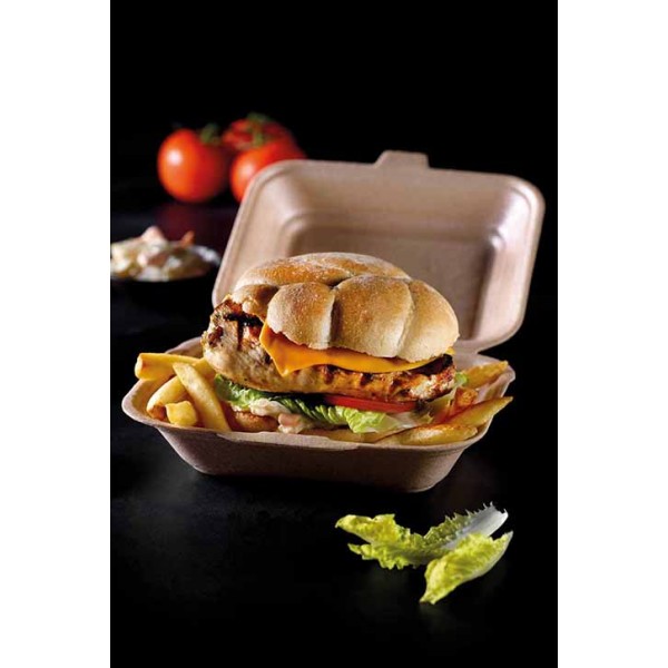 Boite à burger en PPE 15,8 x 14.7 x Ht 7.2 cm (x 680) Boite à burger en PPE 15,8 x 14.7 x Ht 7.2 cm (x 680)