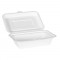 Boite lunch en fibre de canne 17.5 x 12.5 cm, 1 compartiment (x 50)