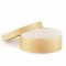 Boite à fromage en peuplier  30 cl avec caissette, Ø 11 Ht 4.5 cm (x 100)