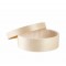 Boite à fromage en peuplier 150 cl avec caissette, Ø 20 Ht 6 cm (x 15)