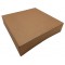 Boite à emporter en carton Kraft, 20 x 20 x Ht 5 cm (x 50)