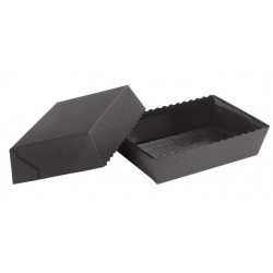 Moule 60 cl 16.5 x 12 cm, en carton noir (x 30)