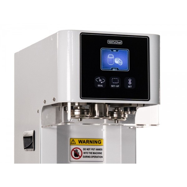 Scelleuse automatique de canettes en PET 100%chef PRO pour boissons et aliments