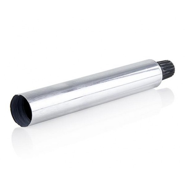 Tube à remplir 30 ml ARGENT en aluminium 100% Chef (x 100)