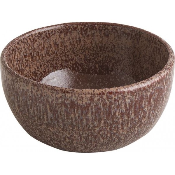 Bol en terre cuite Ø 9 cm 11 cl, Koloreo marron (x 6)