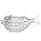 Bol en verre forme poisson Fugu 14 cl 100% Chef (x 1)
