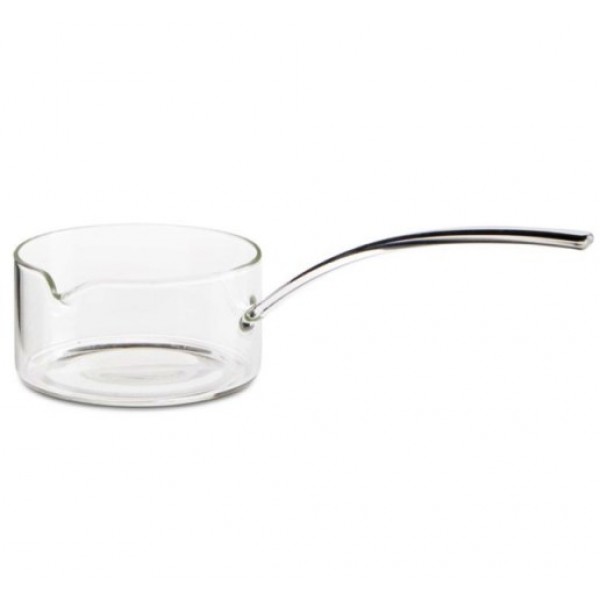 Saucière 15 cl en forme de casserole Ø 8 cm Ht 4 cm 100% Chef (x 2)