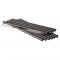 Paille en inox finition noire 15 cm (x 10 unités + 1 goupillon)
