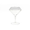 Verre  35 cl Diamant Glass avec paille 100%Chef (x 1)